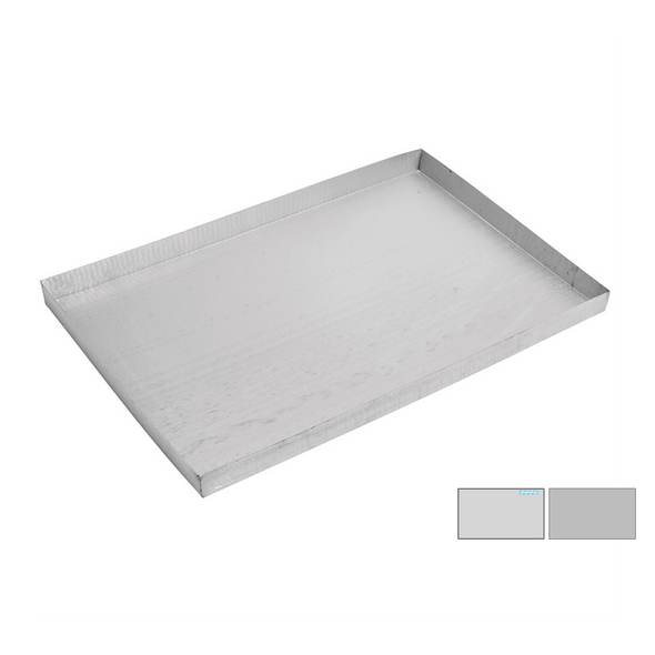 Tray for Pastry Maker Straight Edges Aluminum